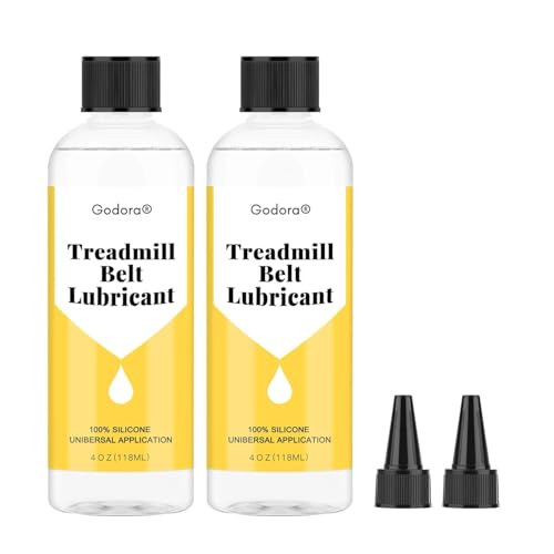 100% Silicone Treadmill Belt Lubricants/Lubes | 8 Ounce, Treadmill Lubricant for Belt, Easy to Apply Treadmill Belt Lubricant Oil, Suitable for Nearly All Type of Treadmills - size: 8oz