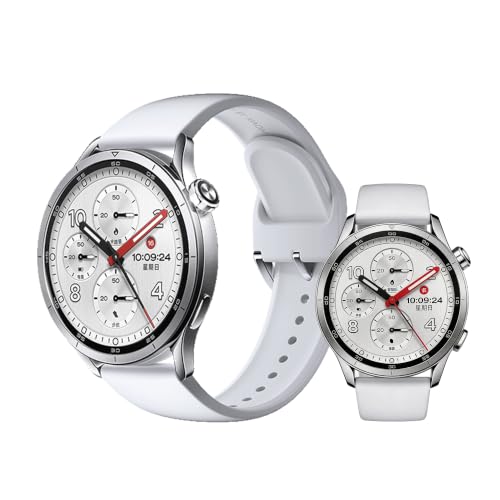 XIAOMI Watch S5 46mm Smart Watch Blood Pressure Heart Rate Digital Silver - color: silver