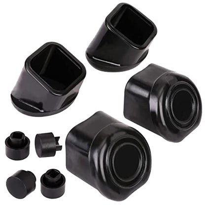 Pr1me Replacement Rubber Feet and Push Button for Pr1me Adjustable Height Aluminum Platform Step - size: Replacement Rubber Feet