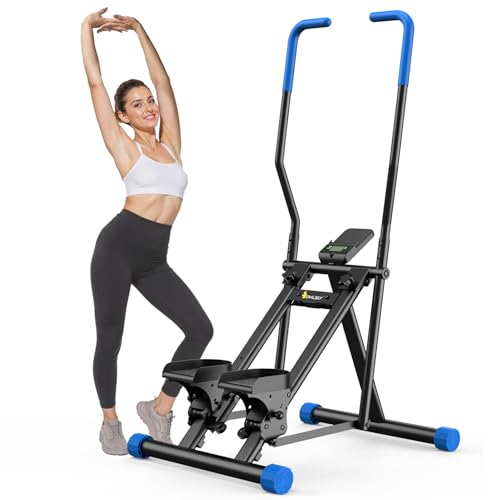 OWLSKY Stair Stepper for Home,Vertical Climber Exercise Machine with Stable Triangular Frame, Smooth & Quiet Motion, Full Body Workout Equipment - style: A-2235 Stair Stepper