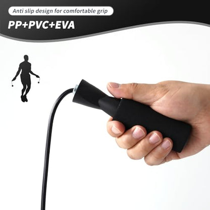 Jump rope,cordless skipping rope,fitness training bodyshaping - color: black
