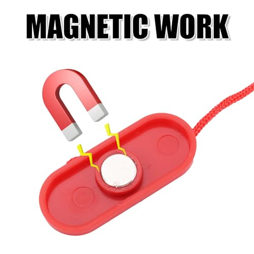 NQEUEPN 2pcs Treadmill Magnet Safety Key Replacement - size: 1.89in*0.79"