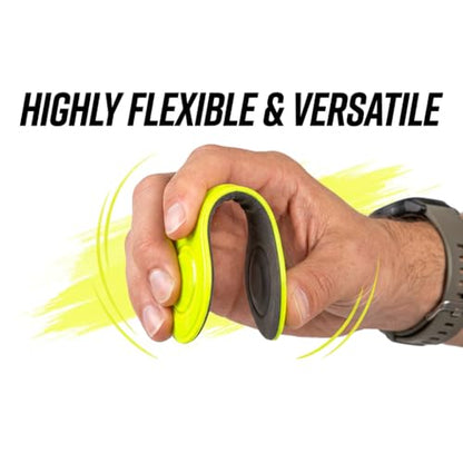 Magnetic Reflective Clip Compatible with Night Running Walking Accessories Fluorescent Yellow and Silver Lightweight Safety Gear for Jackets Bags and Hats