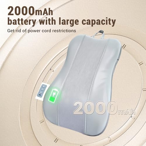 Back Massager with Heat, Shiatsu Neck and Shoulder Massager