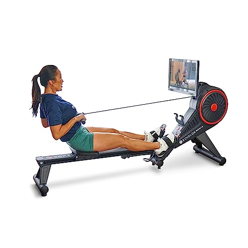 Echelon Row Series – Foldable Rowing Machine for Full-Body, Low-Impact Workouts with 22” Rotating HD Screen, Built-In Soundbar, Bluetooth Resistance & 30-Day Membership with Live Classes - style: Row S