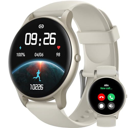 Parsonver Smart Watch(Answer/Make Calls), Fitness Tracker for Women Men - color: Starry Silver
