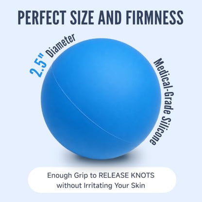 Soft Spiky Massage Ball Lacrosse Ball for Myofascial Release