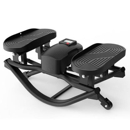 HOTWAVE Rock Stepper, The Rock Stepper Side to Side Exercise Machine - color: Black, size: Standard