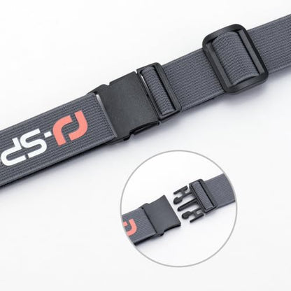 RJ-Sport Race Number Belt with 6 Energy Gel Loops for Triathlon & Marathon - color: 03 Navy