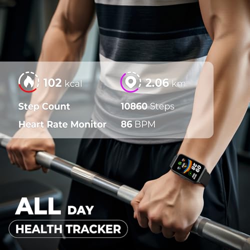 Fitness Tracker (Answer/Make Call)，Smart Watch 24/7 Heart Rate Spo2 Blood Oxygen Monitor Sleep Tracker, 120 Sports Modes Pedometer Calorie Step Tracker, Waterproof Activity Tracker for Women Men Black