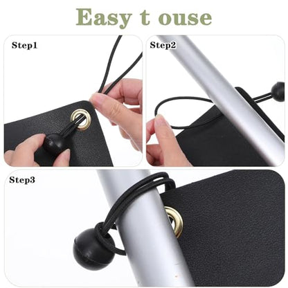 120 Pcs 6 Inch Ball Bungee Cords, Heavy Duty UV Resistant Tarp Tie Downs for Canopy, Shelter, Camping, Cargo and Tent Poles, Black