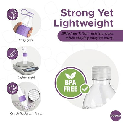 Copco Hydra Water Bottle - Purple 20 Oz - color: Purple