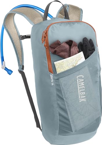 CamelBak Arete 14 Hydration Reservoir Hiking Pack - color: Stone Blue