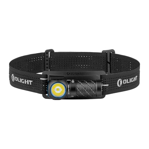 OLIGHT Perun 3 Mini Rechargeable Headlamp, Waterproof, 1250 Lumens, Black - color: Black