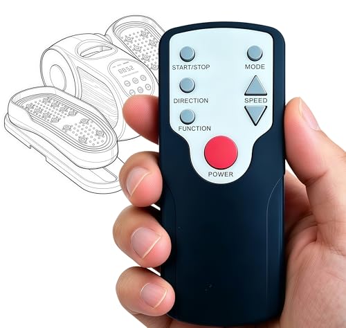 Universal Under Desk Elliptical Machine Remote Control for Fitness Elliptical Machine Under Desk, Electric Seated Pedal Exerciser, The Appearance and Buttons are the Same and can be Used