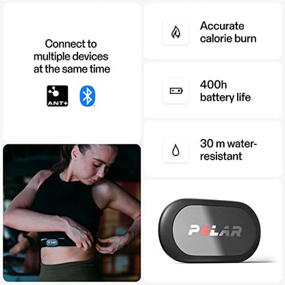 Polar H9 Heart Rate Sensor - size: Medium to XX-Large