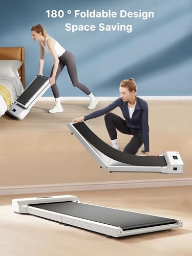 WalkingPad Z1 Foldable Walking Pad Treadmill, Under Desk Compact Design - color: Z1*white