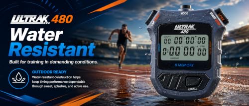 Ultrak 8 Lap Memory Stopwatch