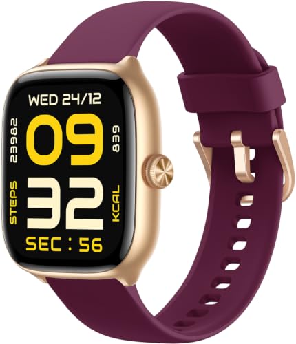 Smart Watches for Women Men[3 Bands], 1.75" HD AMOLED Fitness Tracker Watch - color: Purple