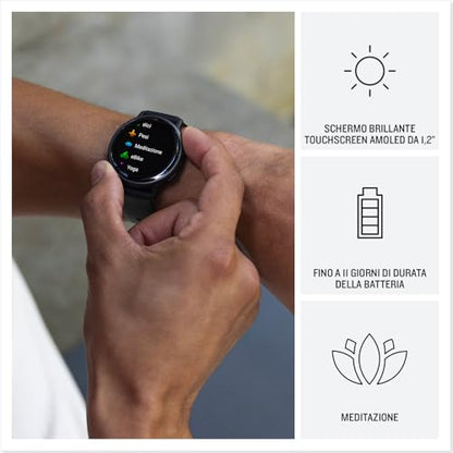 Garmin vívoactive® 5, Health & Fitness GPS Smartwatch, 42mm, Navy - color: Navy