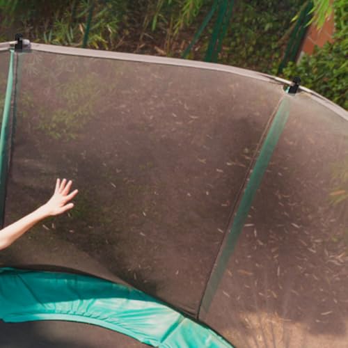 8 Pack Trampoline Pole Caps Replacement Trampoline Pole Covers for Safety Net Tops Plastic Tube Caps for Net Poles Parts for Installation and Repair