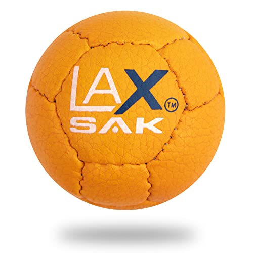 Soft Practice Lacrosse Balls,1, 2, 3, 6, 12, 24, 36, 60, & 120 Packs - Same Weight & Size as a Regulation Lacrosse Balls, Great for Indoor & Outdoor Practices, Less Bounce & Minimal Rebounds - color: Orange, size: 1 Pack