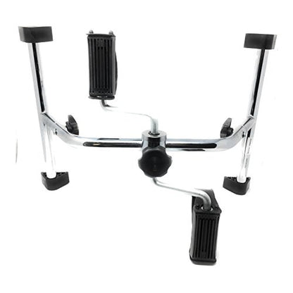 PCP Pedal Exerciser Senior Rehab Arm or Leg Conditioning, Chrome