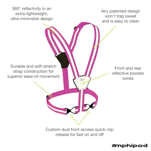 Amphipod Xinglet Lite, High Visibility Reflective Safety Vest - OS