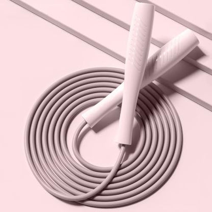 Jump Ropes Kids, Adjustable Children Jump Rope with ABS Handles and PVC Rope for Child Student Toddler - color: Pink