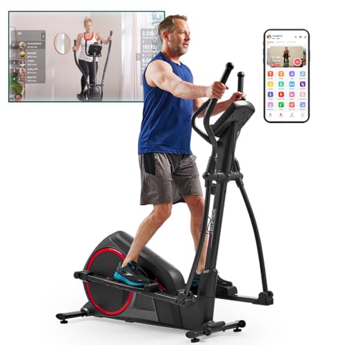 Sunny Health & Fitness Heavy Duty Elliptical Machine with Full Body Workout - style: 16" Stride