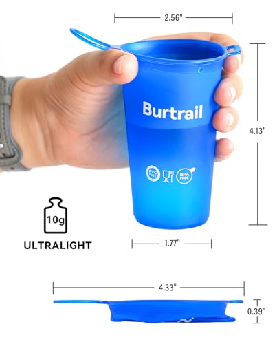 200 ml/6.8 oz-2Pack-Collapsible Cup TPU Running Water Cup Ultralight Protable with Carabiner for Backpacking,Running,Climbing,Camping,Party-BPA Free,Blue - color: 2 Pcs 200ml Sea Blue Cup
