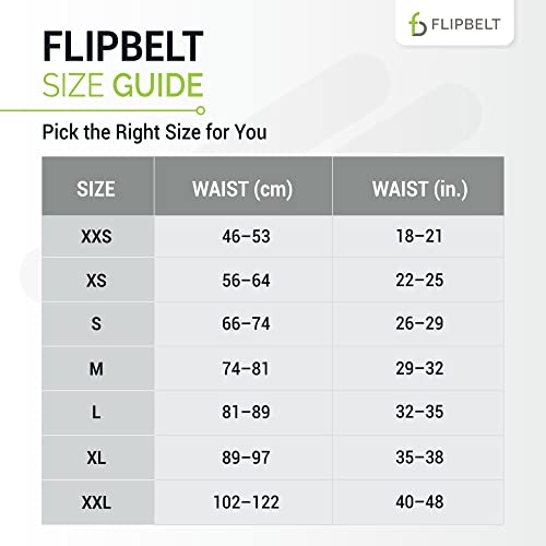 FlipBelt Air - Black - S - color: Black, size: Medium