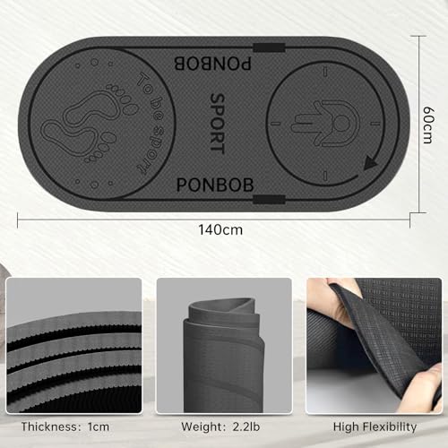 Jump Rope Mat, Non-Slip Workout Mat for Home Gym Fitness