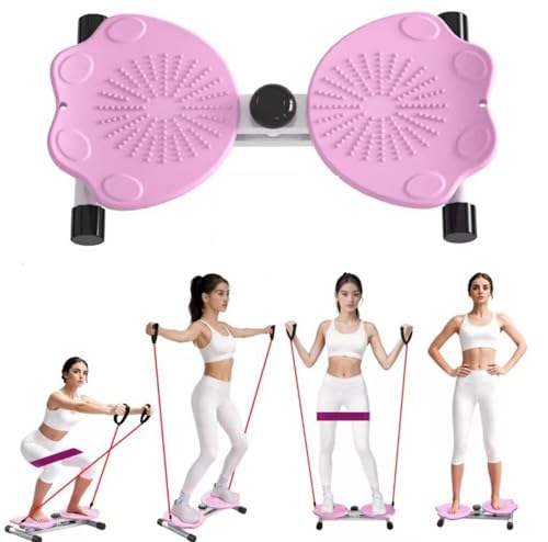 Waist Twister Machine for Exercise - color: pink cat