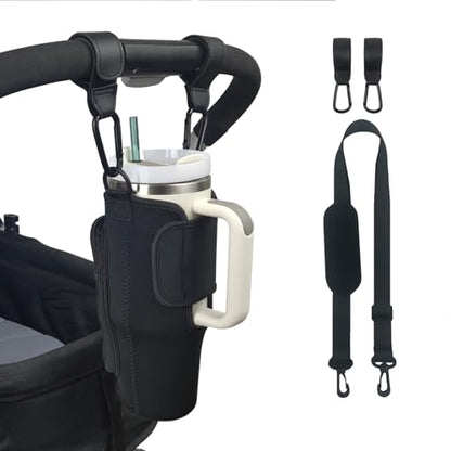 Stroller Cup Holder Compatible with Stanley