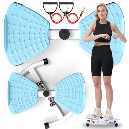 Waist Twister Ab Machine for Women Men - color: blue