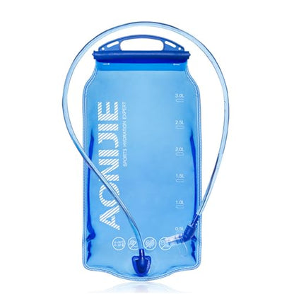 JEELAD TPU Hydration Bladder Water Bladder Ultra-Durable Water Storage Bladder for Hydration Backpacks Outdoor Hiking Running Cycling Camping Climbing - size: 01 - 3L - TPU Water Bladder