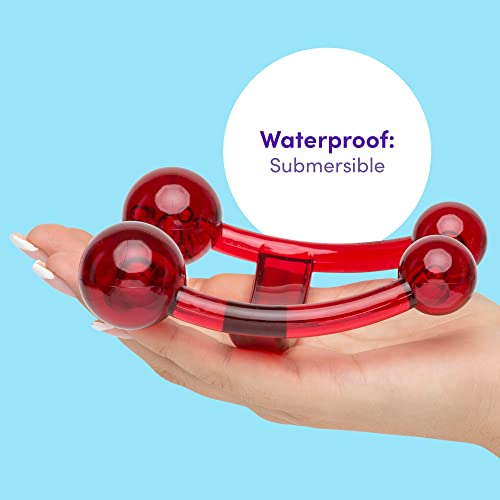 Lovehoney Oh! Body Massager, Handheld Tool for Muscle Pain, Red - color: Red