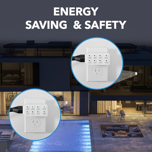 BN-LINK 2 Pack Indoor Countdown Timer with Repeat Function, 3-Prong - style: 2 Pack