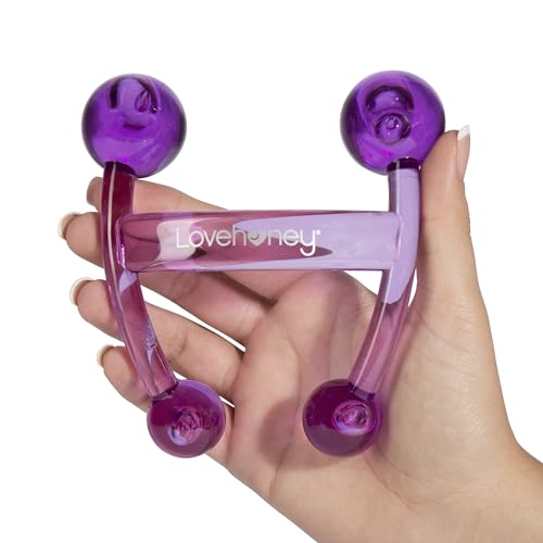 Lovehoney Oh! Body Massager, Handheld Tool for Muscle Pain, Purple - color: Purple