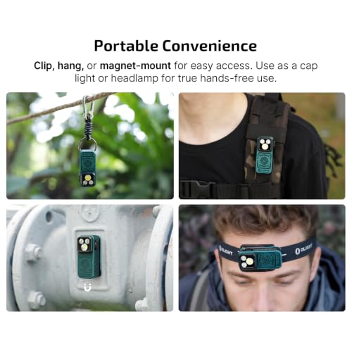 OLIGHT Oclip Pro S Pocket EDC Clip-on Flashlight, Sunken Artifact - color: Sunken Artifact