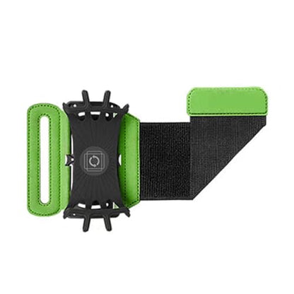 Universal Cell Phone Wristband Holder 360°Rotation Forearm Wrist Workout Sports Arm Band Fits Samsung Galaxy S25 S24 S23 S22 S21 S20 Ultra Plus Fe A25 A42 A05, Moto G Power Stylus Play 5G (Green) - color: Green