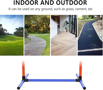 Dog Agility Equipment Set with Tunnel & Obstacles for Training - size: 2