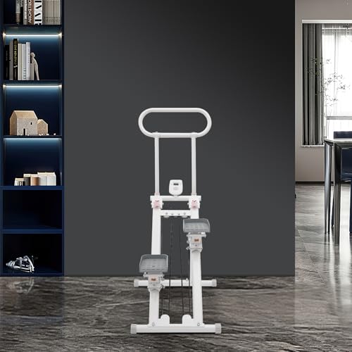 Stair Stepper, Step Fitness Machine for Home Exercise with Adjustable Handlebar