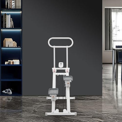 Stair Stepper, Step Fitness Machine for Home Exercise with Adjustable Handlebar