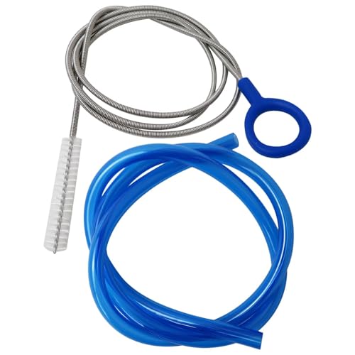 High Flow Blue Replacement Tube with Cleaner Brush (38.5in/978mm), for Hydration Reservoirs