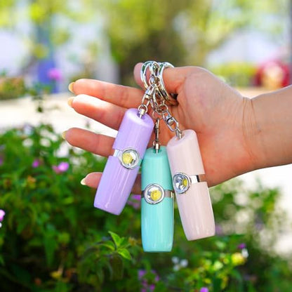 Securityman Personal Safety Alarm for Women | Self Defense Keychain (Loudest 130dB Siren and SOS Strobe Light) Everyday Security Personal Alarm Protection Device (Pink) - color: Pink