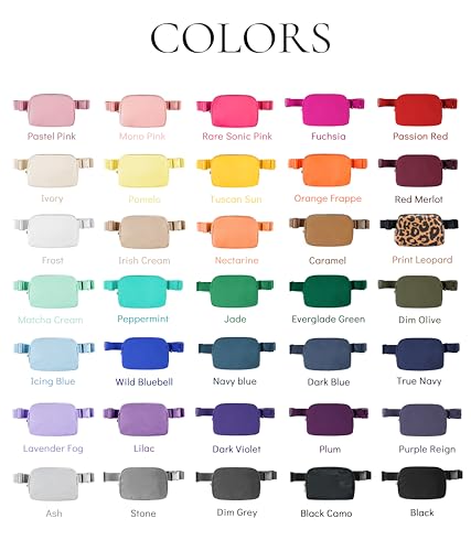 YOSHUYUKI Cross Body Fanny Packs for Women Men Fashion Waist Bag Pouch Nylon Small Travel Crossbody Bags Mini Purse Everywhere Belt Bag Bum Bag with Adjustable Strap for Running Hiking Dim Olive - color: Dim Olive