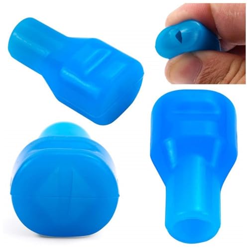 MiOYOOW Replacement Bite Valves, 6PCS Switch Bite Valve Tube Nozzle Reliable Cycling Hydration Nozzle for Most Hydration Bags - color: Straight Style