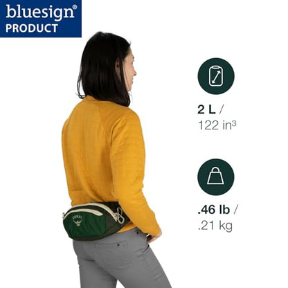 Osprey Daylite Waist Pack - Fanny Pack with Crossbody Shoulder Carry Option - Lightweight Hip Bag - color: Night Shift Blue